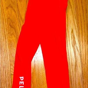Peloton women’s athleta Orange Leggings